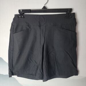 Lady Hagen Black Tummy Control 7'' Golf Shorts | Women's S